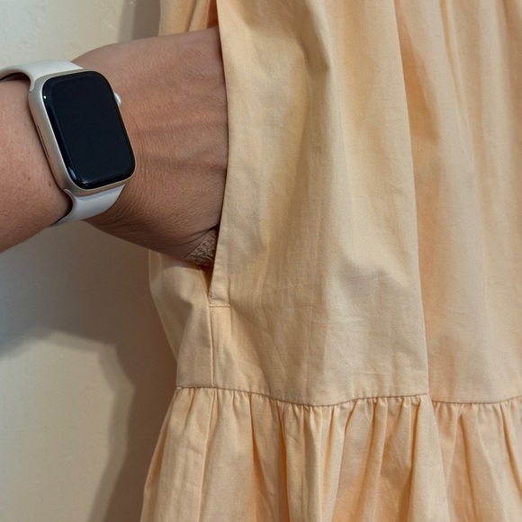 Peach Ruffled Dress - Picture 3 of 4